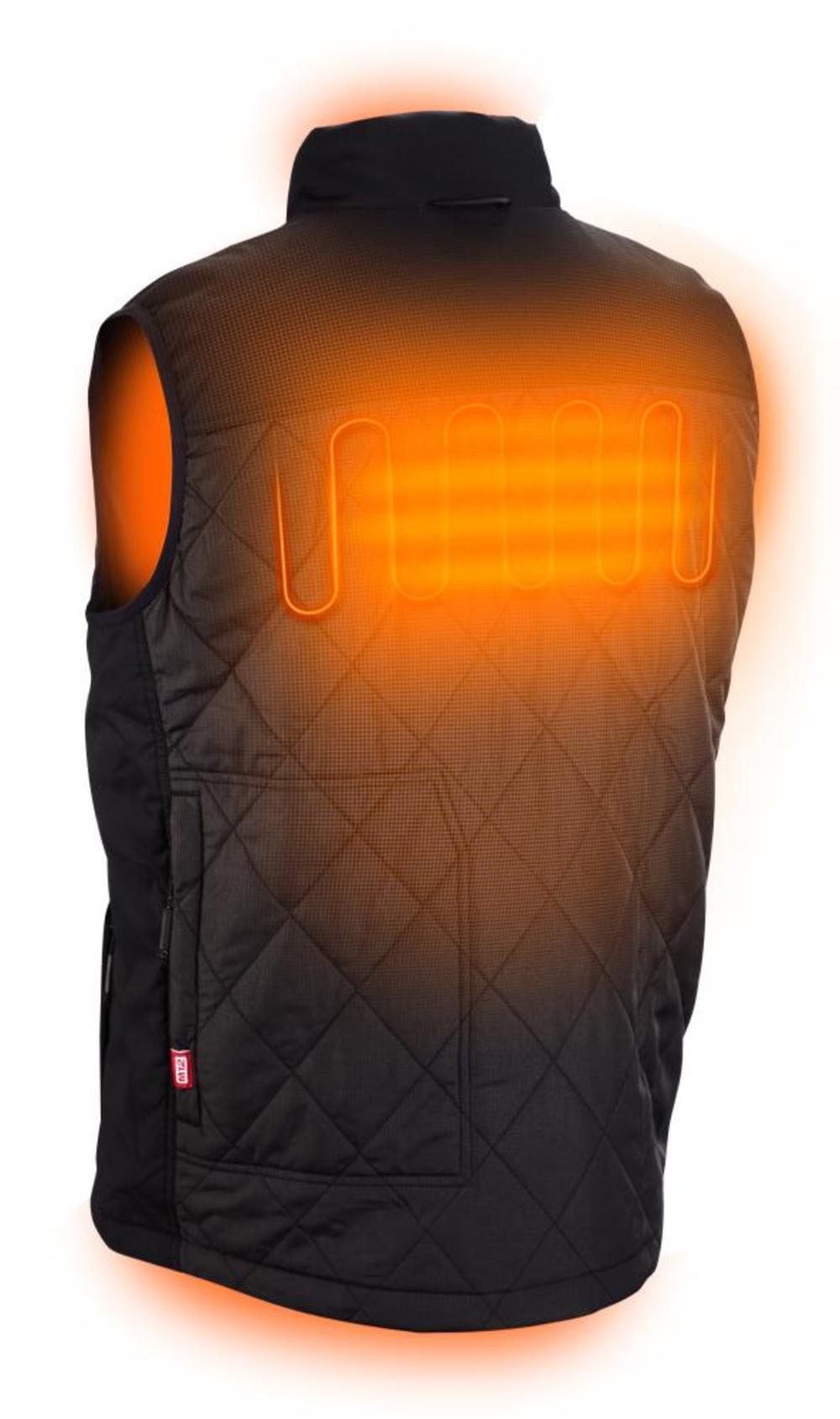 Milwaukee M12 Heated AXIS Vest Kit XL (Black) - Ascmtools