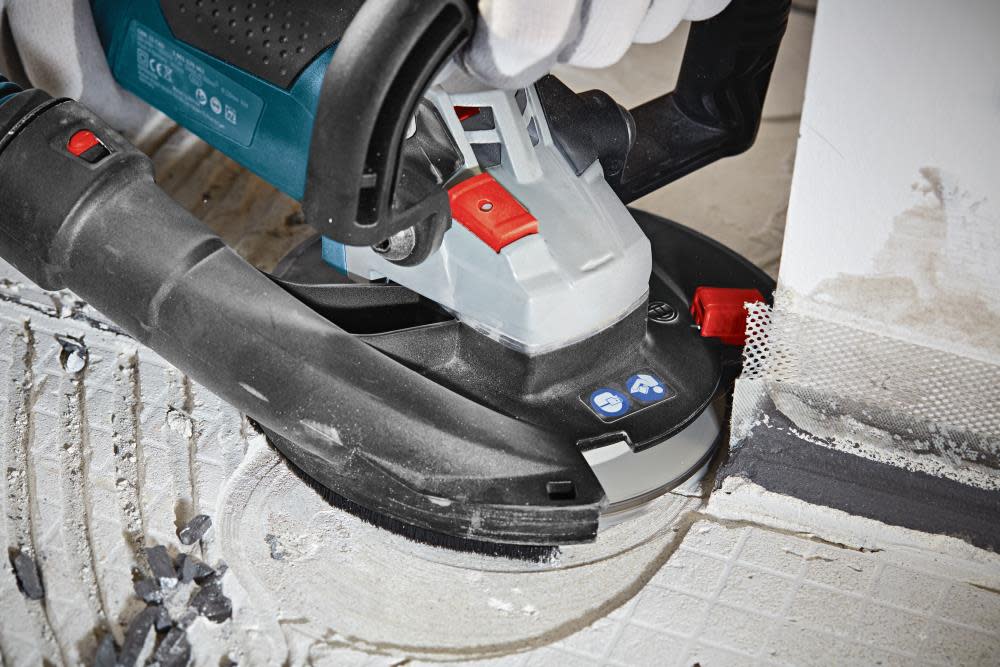 Bosch 5 In. Concrete Surfacing Grinder with Dedicated Dust-Collection Shroud - Ascmtools