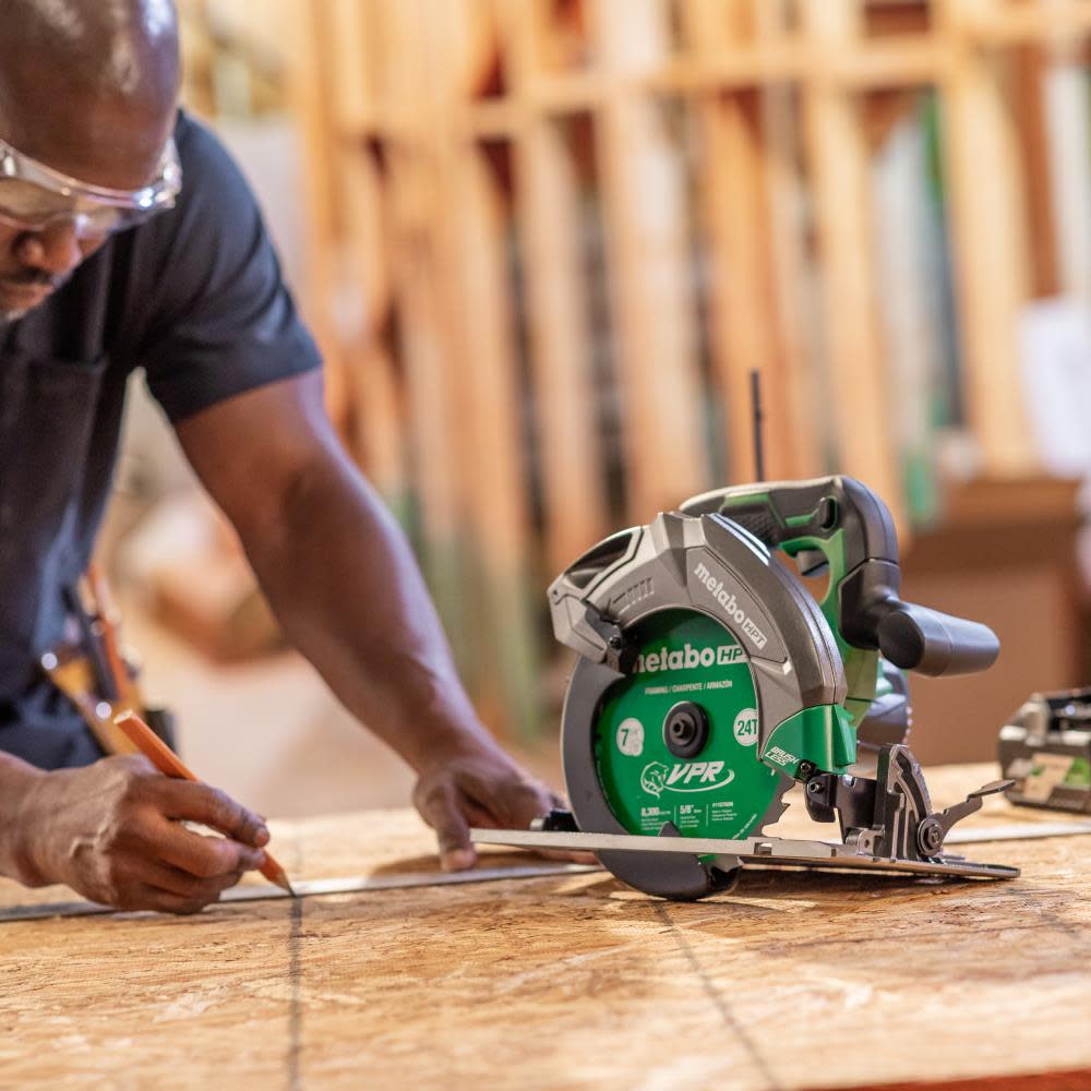 Metabo HPT 18V MultiVolt 7-1/4 Inch Cordless Circular Saw - Ascmtools