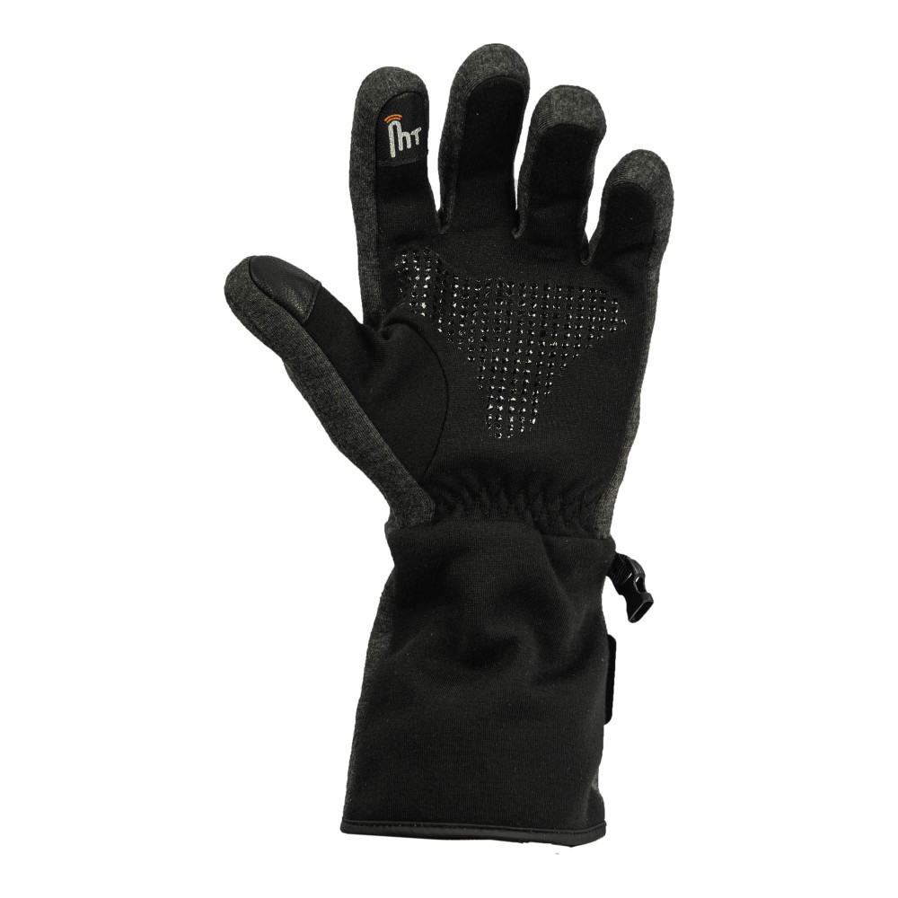 Mobile Warming Thermal Heated Gloves Unisex 7.4V Black XL - Ascmtools