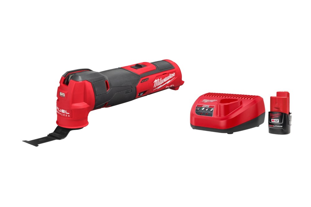 Milwaukee M12 FUEL Oscillating Multi Tool with M12 Kit - Ascmtools