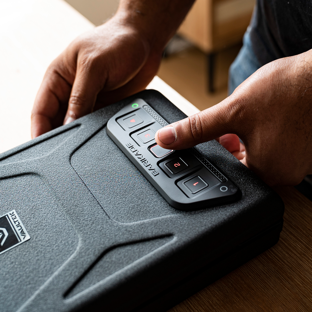 Vaultek Safe Barikade Series 1 Biometric Compact Biometric Safe - Ascmtools