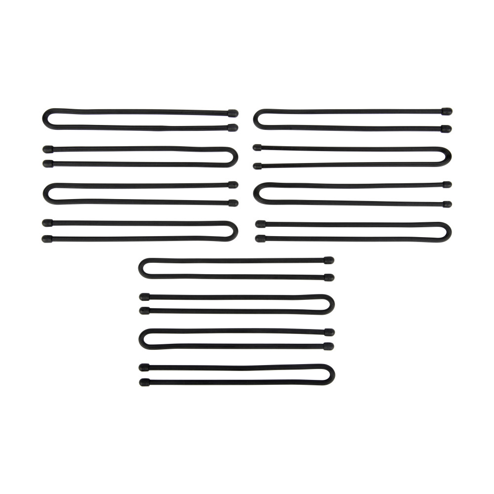 Nite Ize Gear Tie ProPack 12″ 12pk Black - Ascmtools