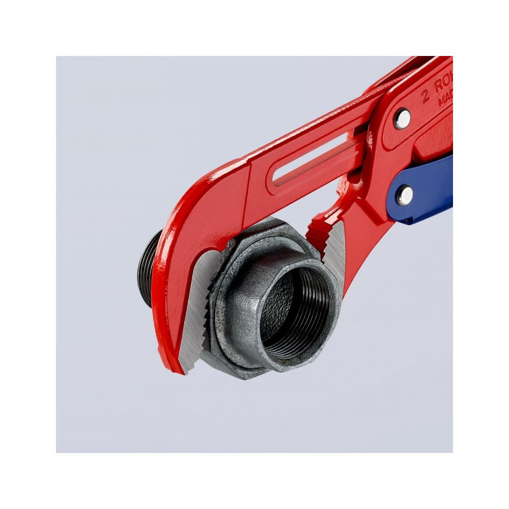 Knipex Pipe Wrench S Type 560 mm Swedish Pattern - Ascmtools