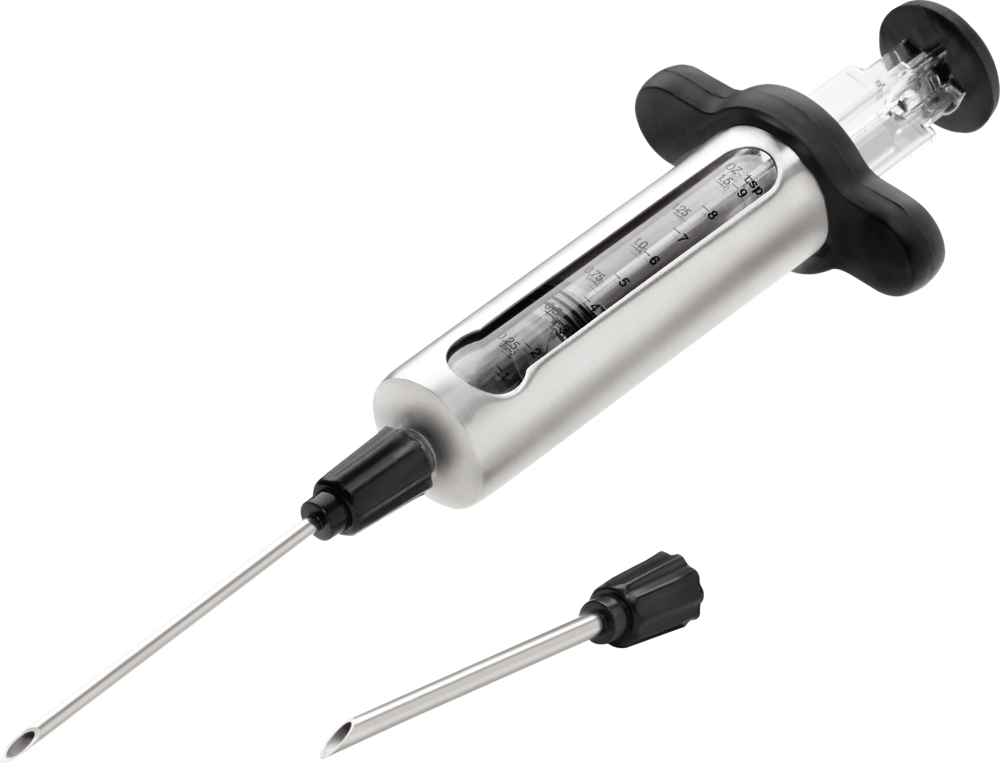 Napoleon Marinade Injector for Juicier Mill Stainless Steel - Ascmtools