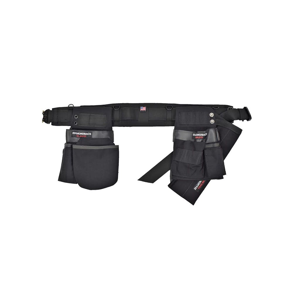 Diamondback Toolbelts Black Right Handed Medium Maestro Tool Belt System - Ascmtools
