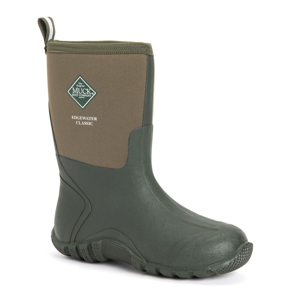 Muck Boots Green Size 6 Mens Edgewater Classic Mid Field Boot - Ascmtools
