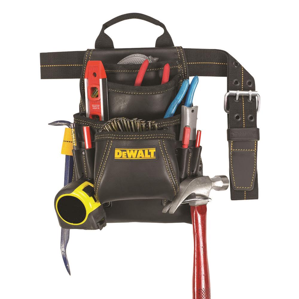 DEWALT Carpenter’s Leather Nail Bag - Ascmtools