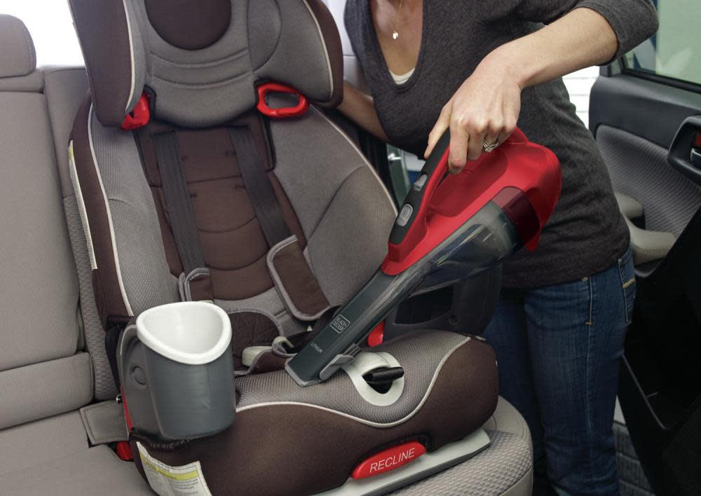 Black and Decker DUSTBUSTER Hand Vacuum Chili Red - Ascmtools