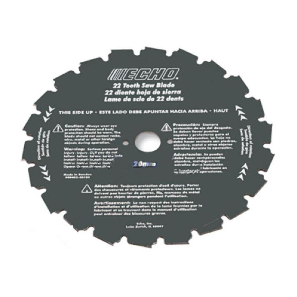 Echo 22 Tooth 22mm Blade - Ascmtools