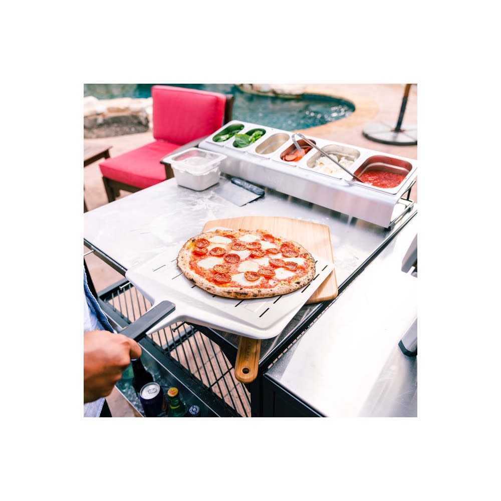 Ooni Perforated Pizza Peel 27.5″ x 14″ Aluminum - Ascmtools