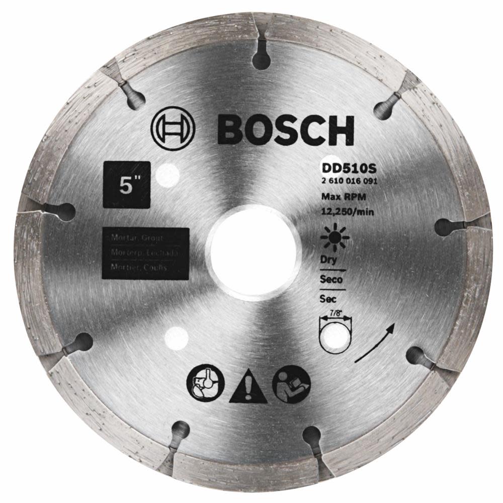 Bosch 5″ Standard Sandwich Tuckpointing Blade - Ascmtools
