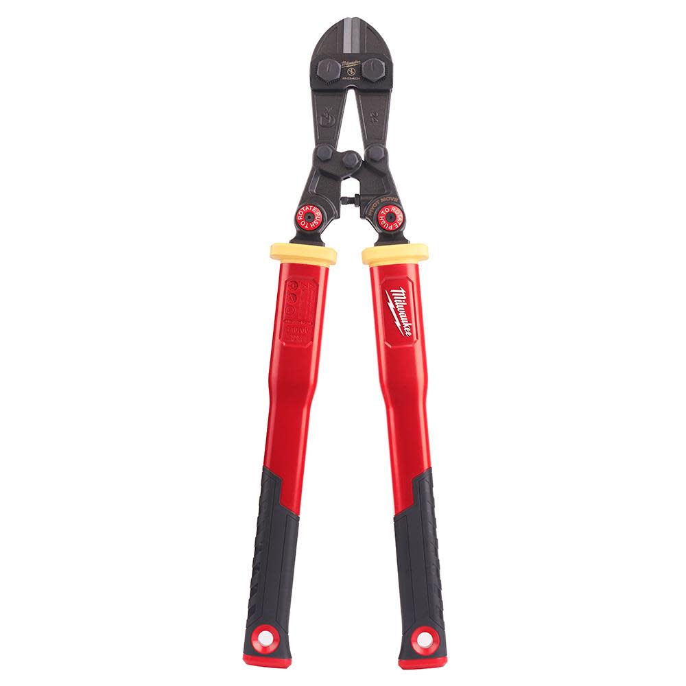 Milwaukee 24 in. Fiberglass Bolt Cutters with PIVOTMOVE Rotating Handles - Ascmtools