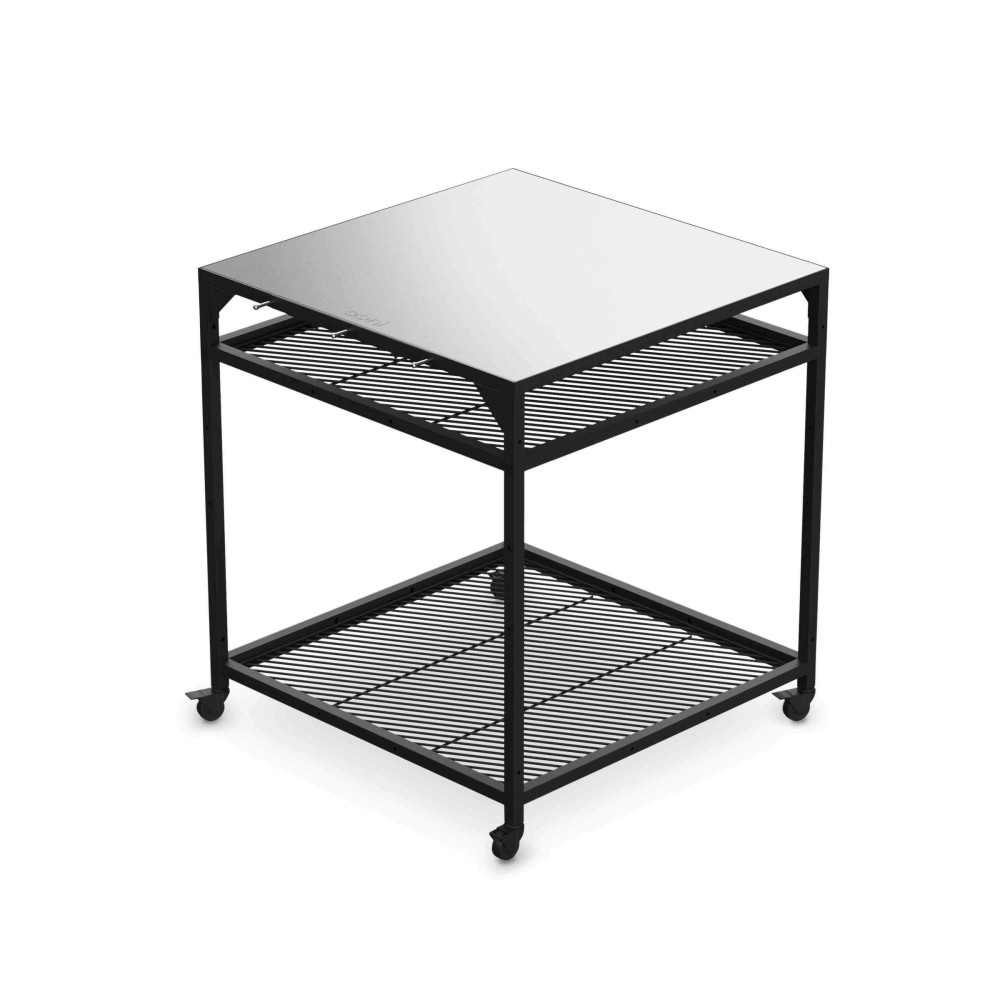 Ooni Modular Table 35 x 31 x 31″ Large Black Steel - Ascmtools