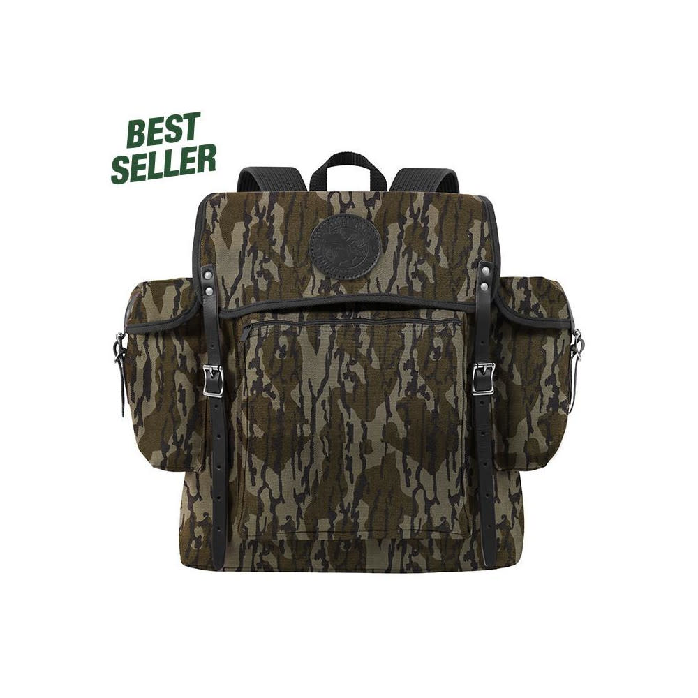 Duluth Pack 32 Liter Capacity Mossy Oak Bottomland Canvas Rambler Backpack - Ascmtools