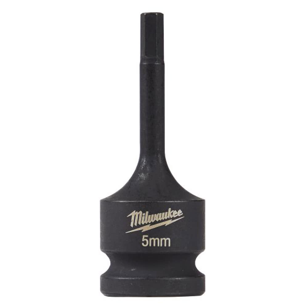 Milwaukee Shockwave Lineman’s 3/8″ Drive 5mm Hex Bit Socket - Ascmtools