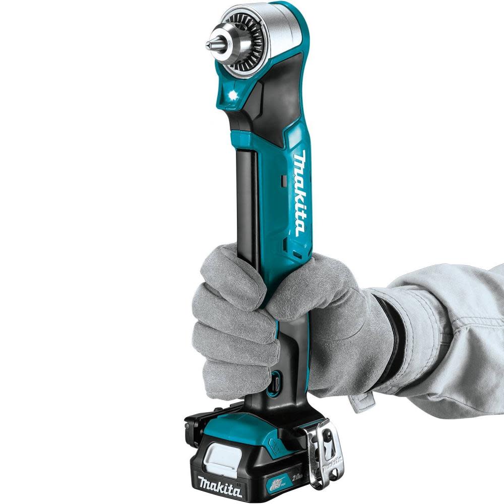 Makita 12V Max CXT Lithium-Ion Cordless 3/8 In. Right Angle Drill Kit (2.0Ah) - Ascmtools