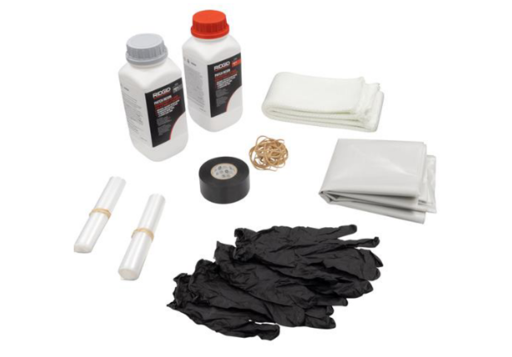 Ridgid 3-4″ x 3′ Pipe Patch Repair Kit - Ascmtools