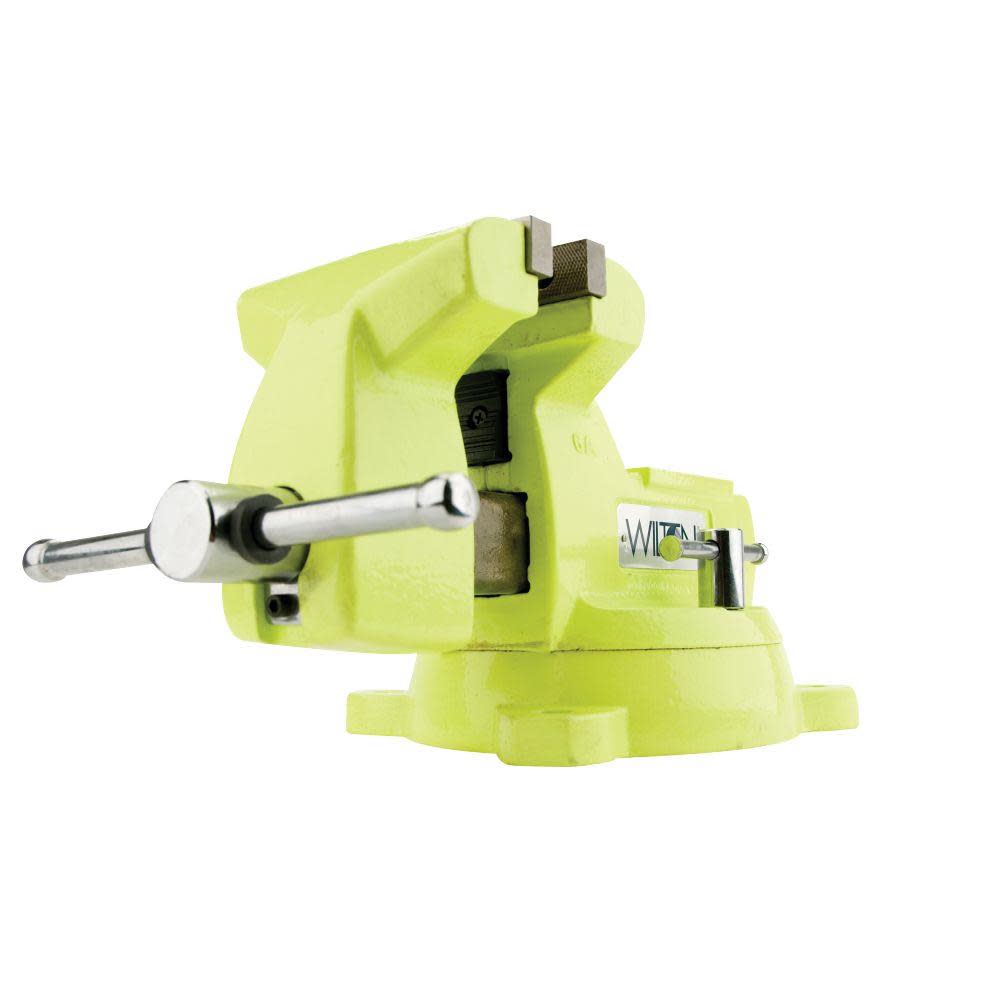 Wilton High-Visibility Safety Vise 5 In. Jaw Width 5-1/4 In. Jaw Opening - Ascmtools