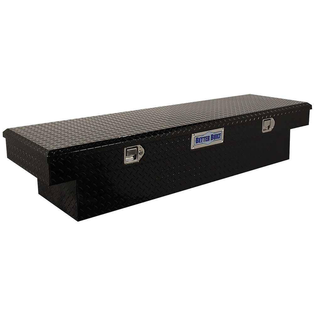 Better Built 61.5″ Crown Saddle Truck Tool Box GLOSS BLACK - Ascmtools