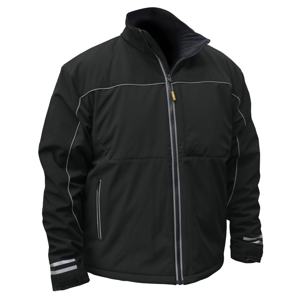 DEWALT Unisex Lightweight Heated Bare Tool Soft Shell Black Work Jacket Small - Ascmtools