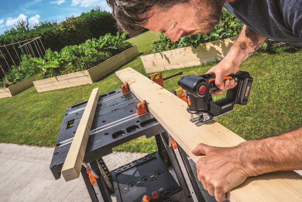 Worx POWER SHARE 20V AXIS 2 in 1 Reciprocating Saw & Jigsaw Kit - Ascmtools