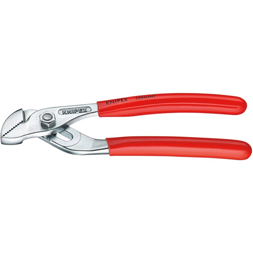 Knipex Chrome Plated Water Pump Pliers with Groove Joint 125mm - Ascmtools