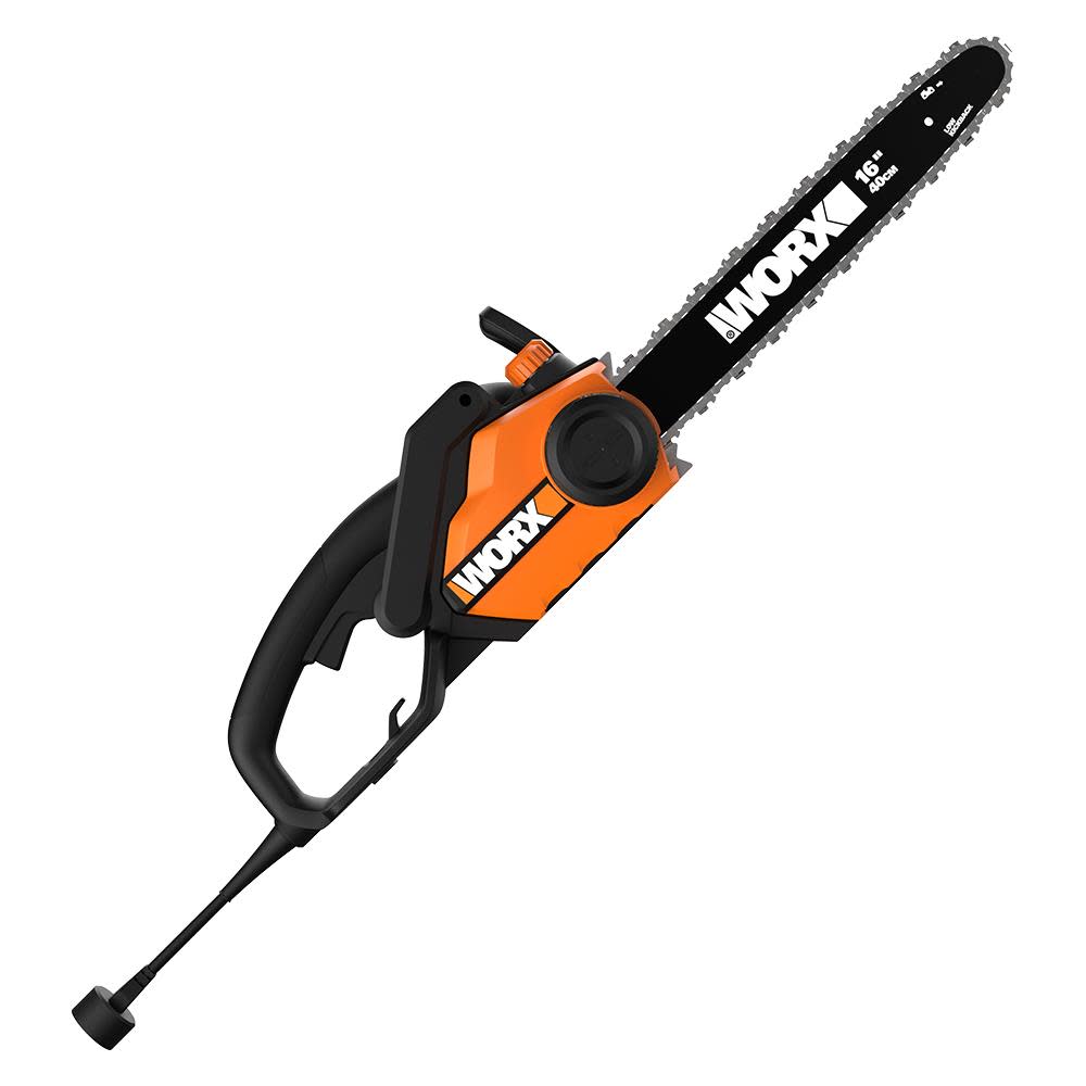 Worx 16 in. 15 amp Chainsaw Tool-free Tensioning and Chain Brake - Ascmtools