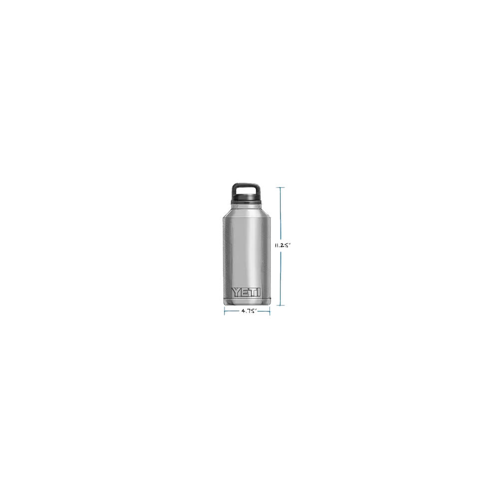 Yeti Rambler 64oz Bottle White with Chug Cap - Ascmtools