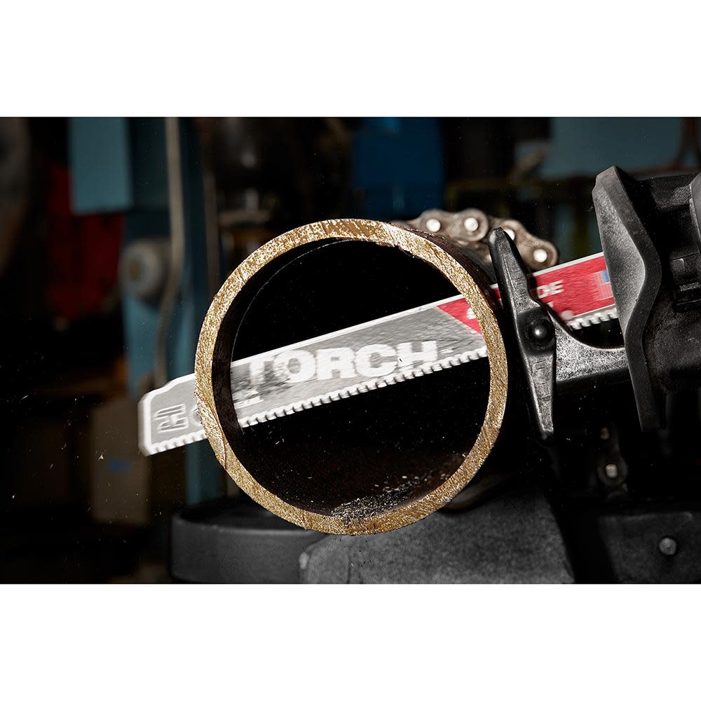 Milwaukee 9 in. 7TPI THE TORCH Carbide Teeth SAWZALL Blade - Ascmtools