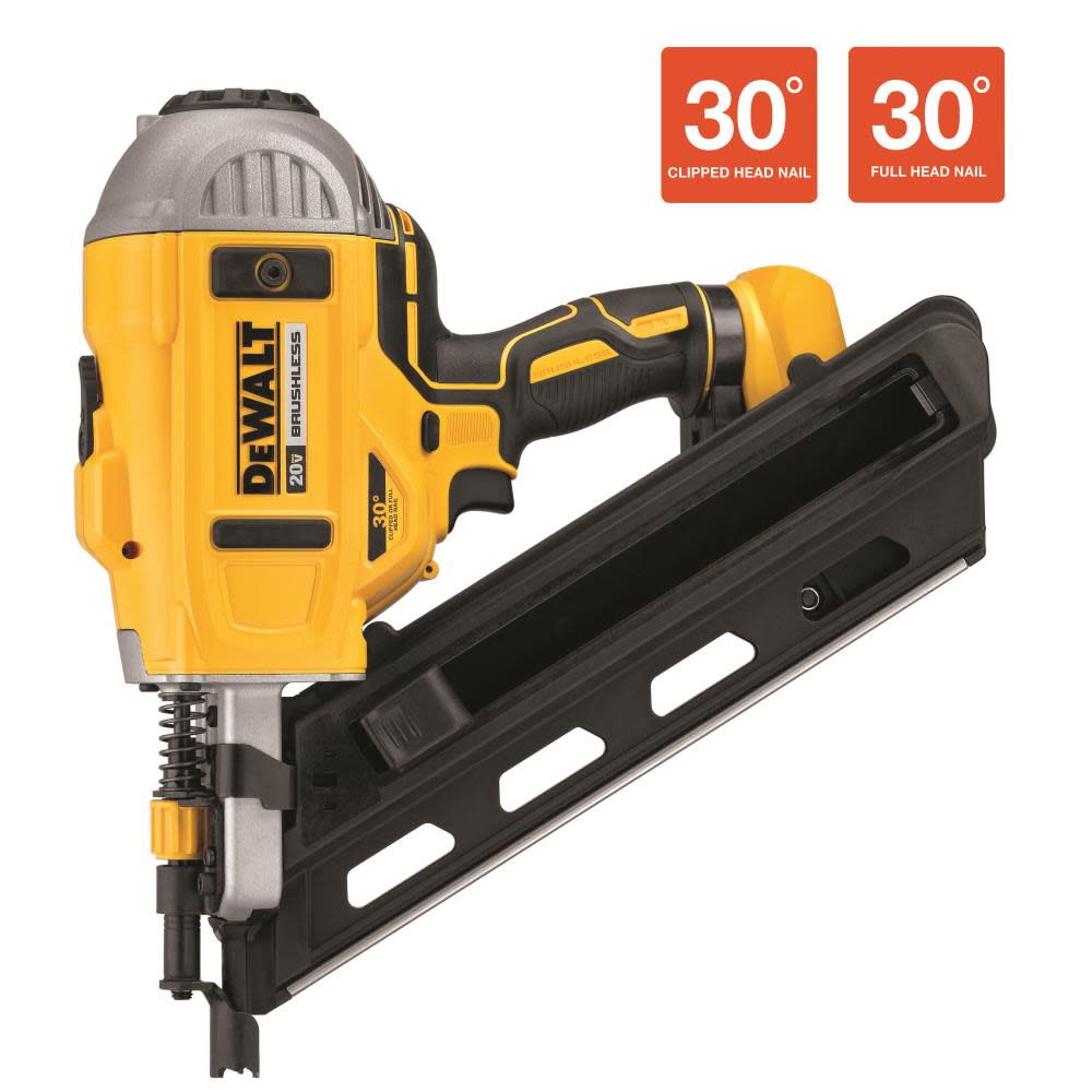 DEWALT 20 V MAX XR Brushless Dual Speed Nailer (Tool Only) - Ascmtools