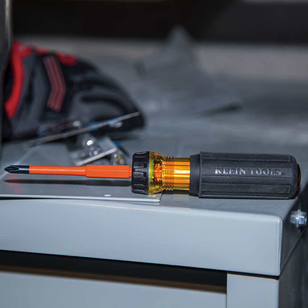 Klein Tools Insulated 2-Bit Driver #2Ph-1/4Sl - Ascmtools