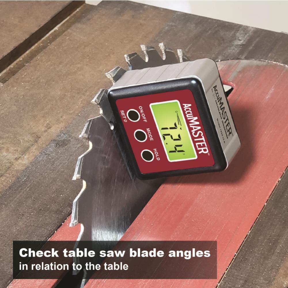 Calculated Industries AccuMASTER 2-in-1 Digital Angle Gauge - Ascmtools
