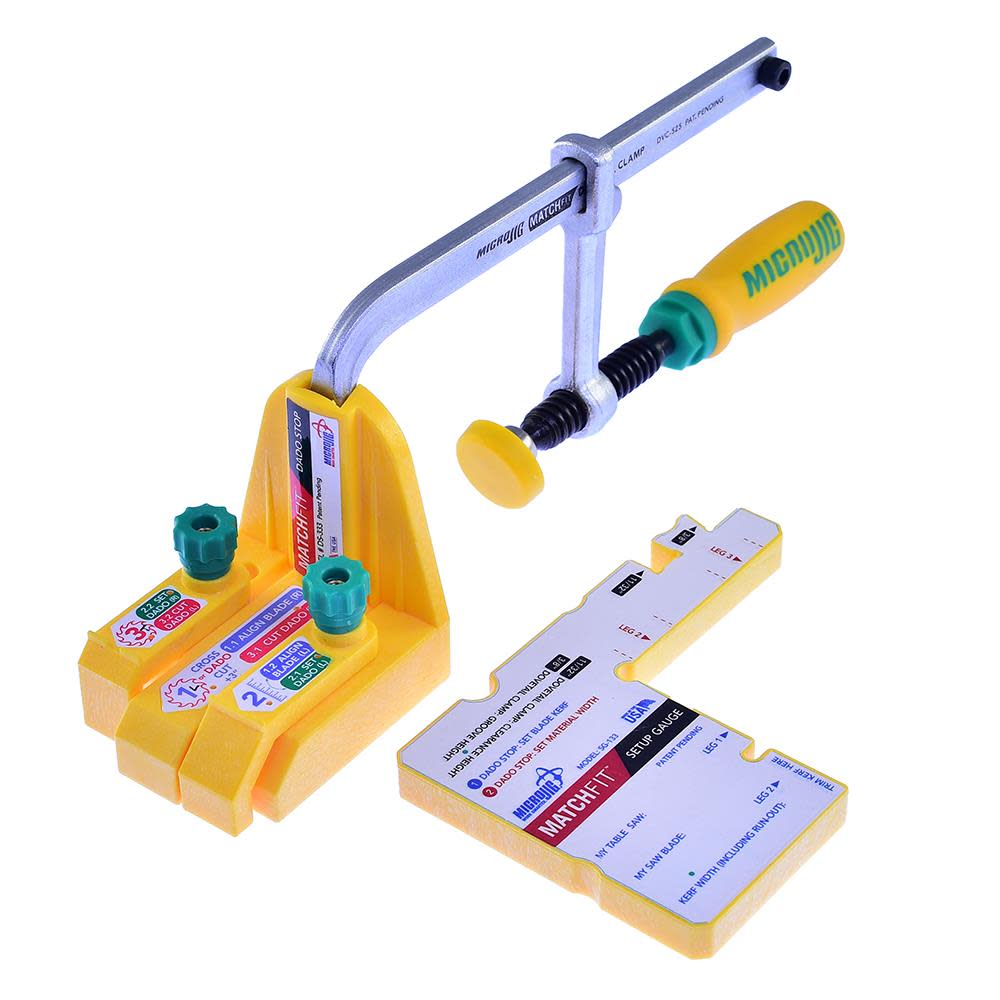 Microjig MATCHFIT Dado Stop Pro - Ascmtools