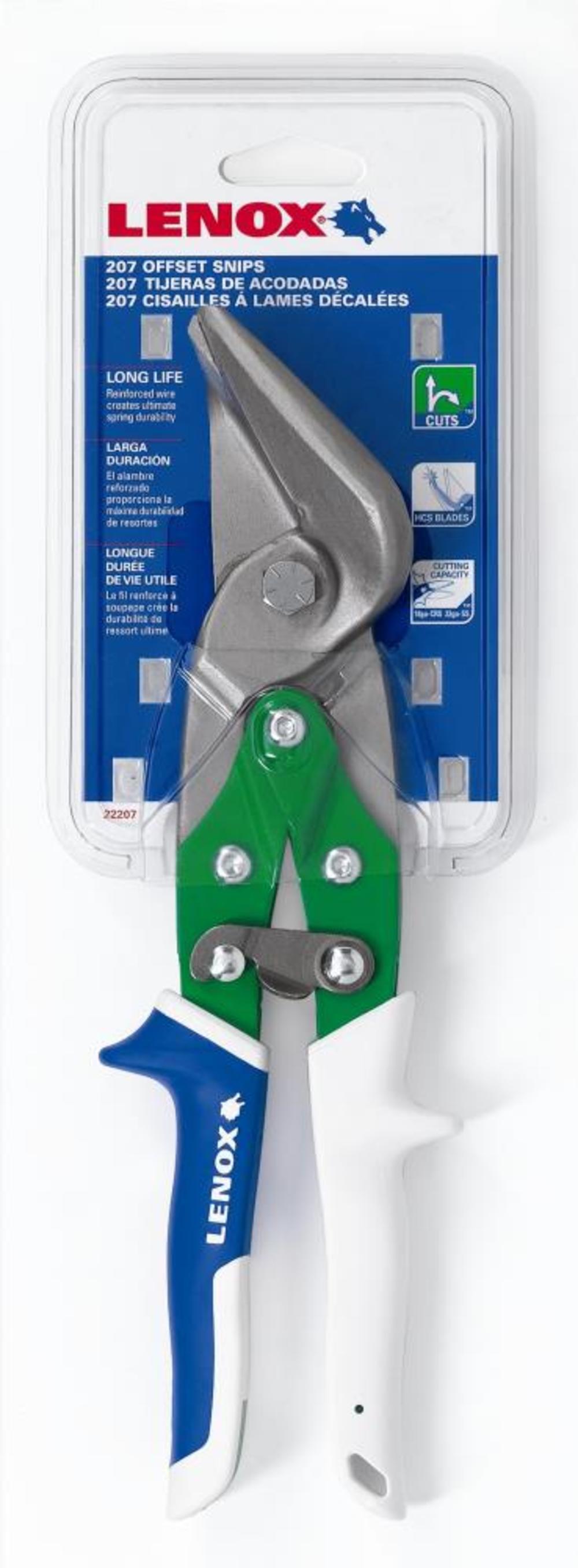 Lenox 207 Offset Right Cut Snip - Ascmtools