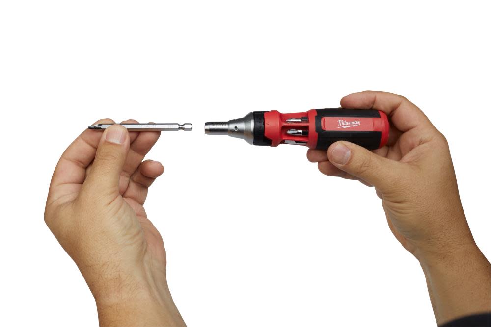 Milwaukee 9-in-1 ECX Drive Ratcheting Multi-Bit Driver - Ascmtools