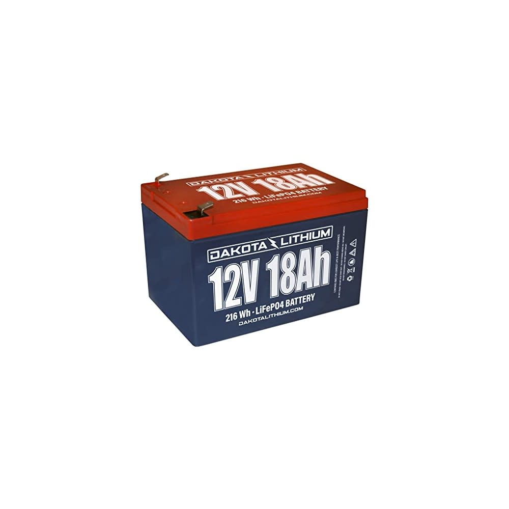 Dakota Lithium Battery 12V 18Ah LifePO4 - Ascmtools