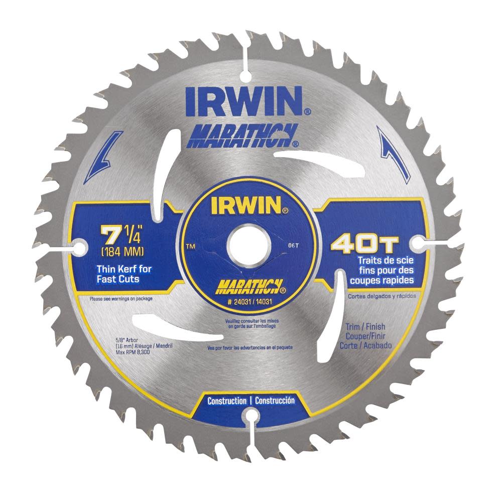 Irwin 7-1/4 In. 40TPI MARATHON Blade - Ascmtools