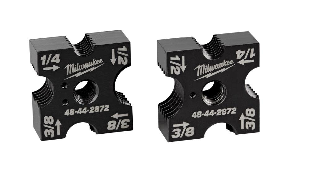 Milwaukee 1/4 in. 3/8 in. 1/2in. Replacement Cutting Die Set - Ascmtools