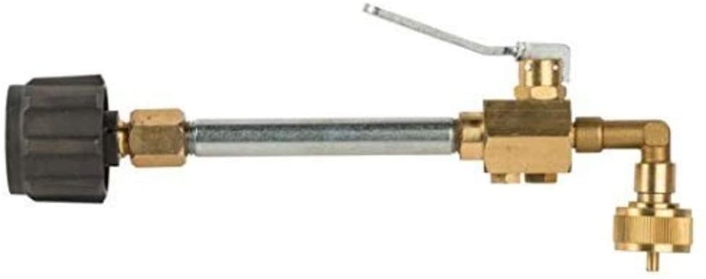 Flame King Refillable Propane 1 lb Cylinder with Refill Kit - Ascmtools