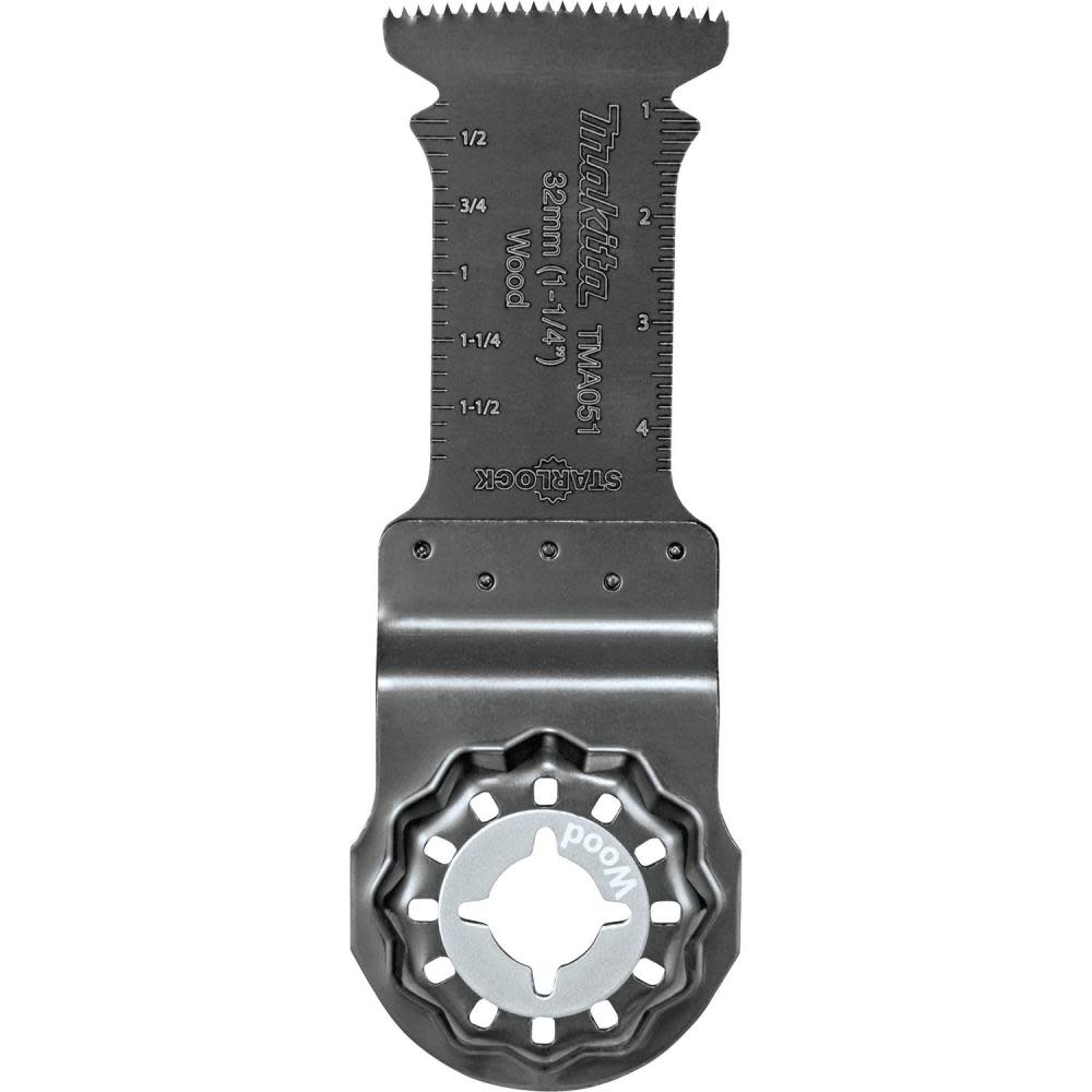 Makita 1-1/4″ Starlock Plunge Blade 18TPI - Ascmtools
