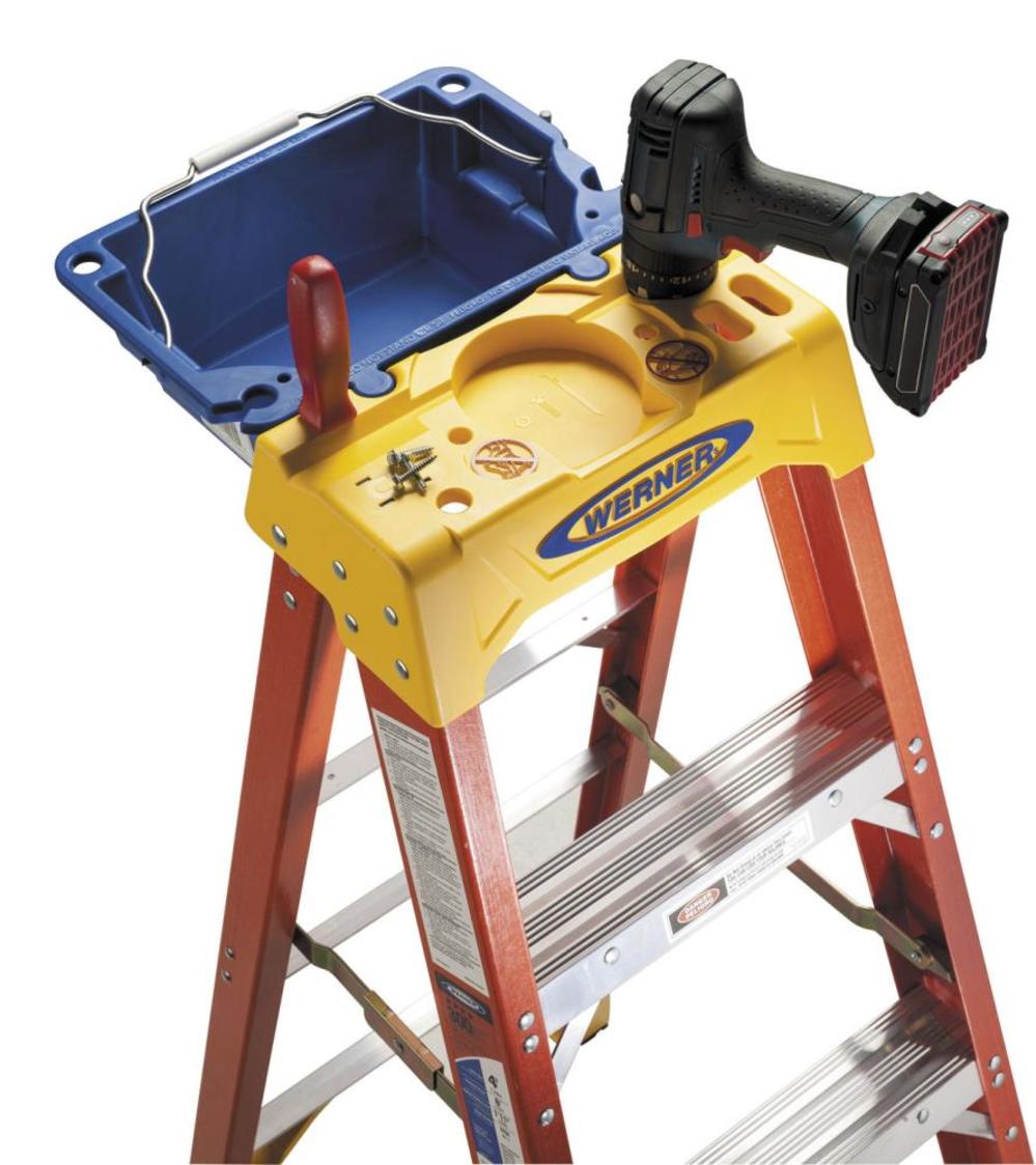 Werner 6ft Type IA Fiberglass Step Ladder 6206 - Ascmtools