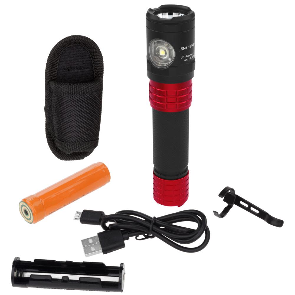 Nightstick USB Tactical Flashlight Rechargeable - Ascmtools