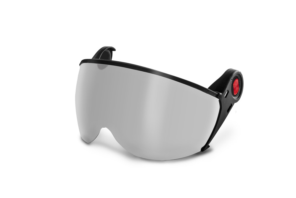 KASK America Visor Kit with Adapters for Kask Zenith Helmets – Silver Mirror Lens - Ascmtools