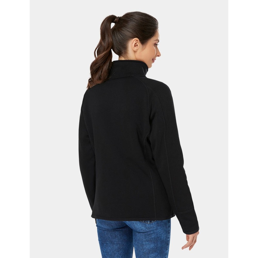 ORORO Womens Black Heated Fleece Jacket Kit 2X - Ascmtools