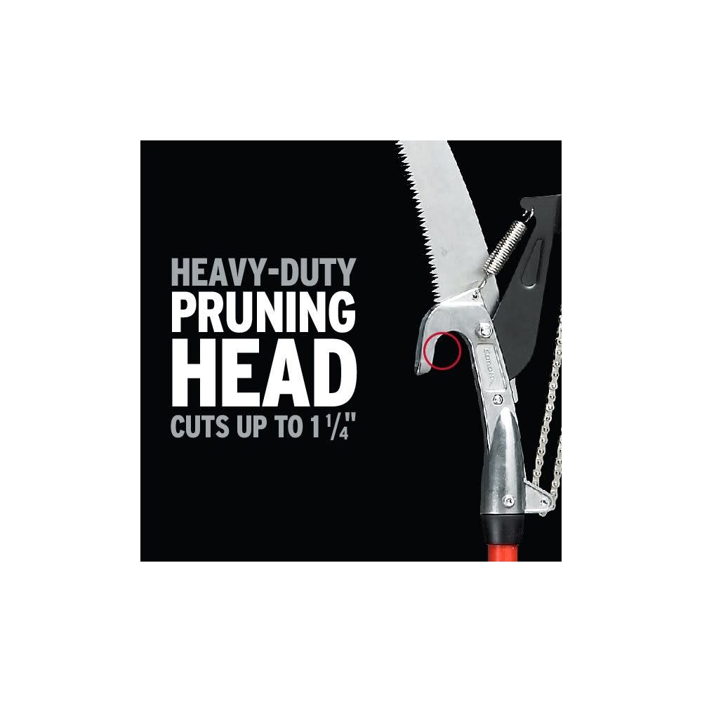 Corona Tree Pruner 1 1/4″ Steel Curved Dual Compound Action - Ascmtools