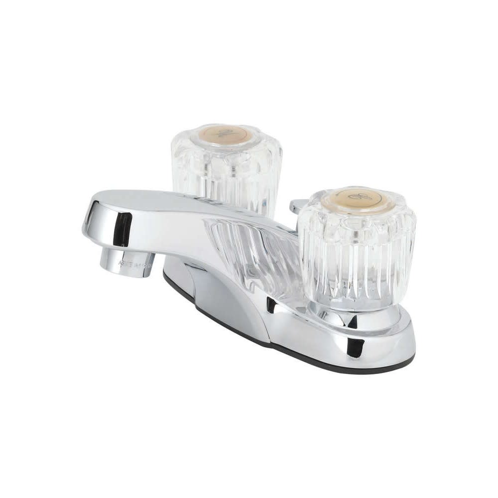 Oakbrook Lavatory Pop Up Faucet Two Handle Chrome - Ascmtools