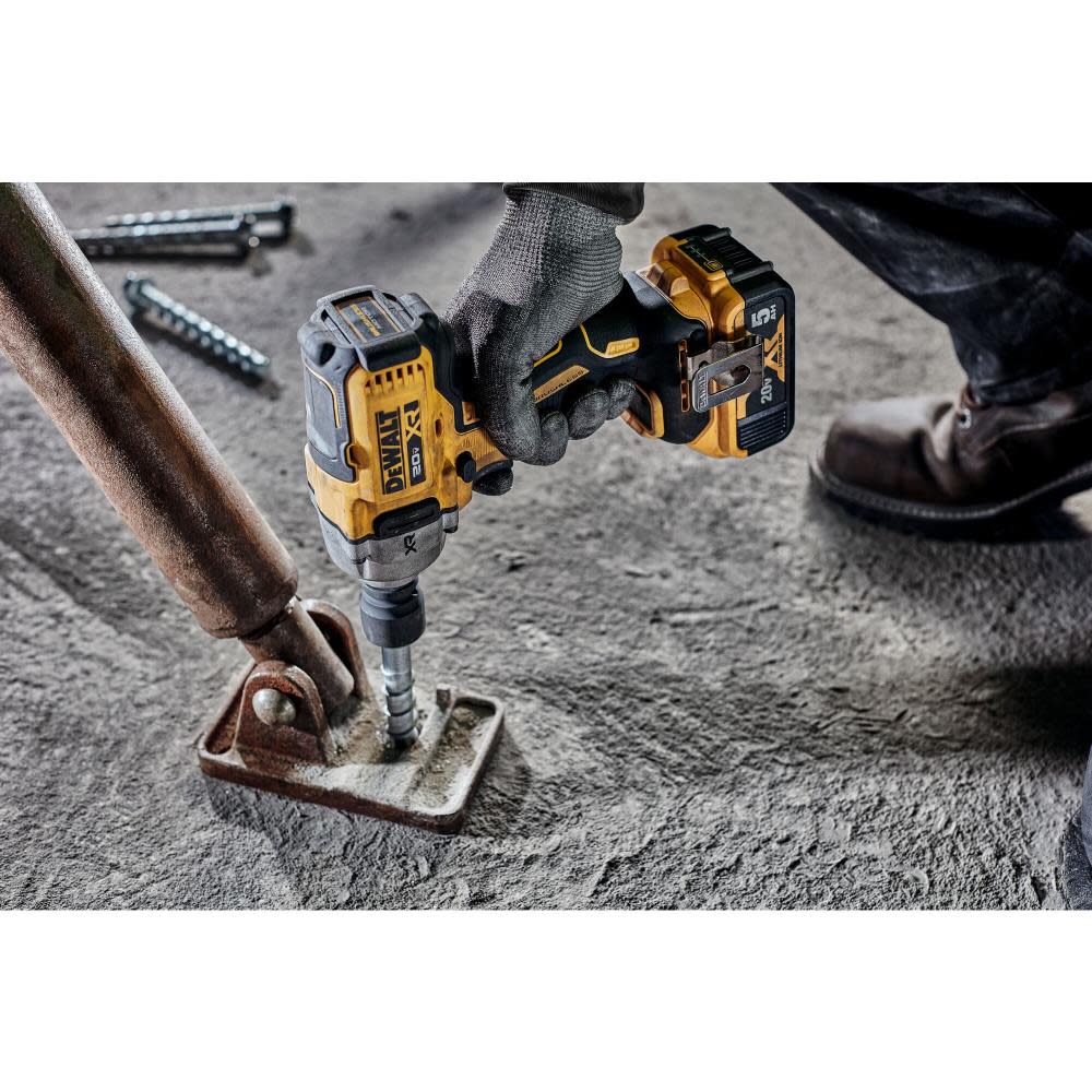 DEWALT 20V MAX XR 1/2″ Impact Wrench with Hog Ring Anvil Bare Tool - Ascmtools