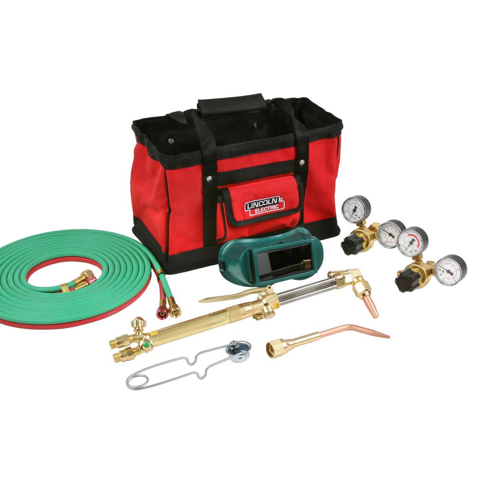 Lincoln Electric Oxygen Welding Cutting and Brazing Kit - Ascmtools