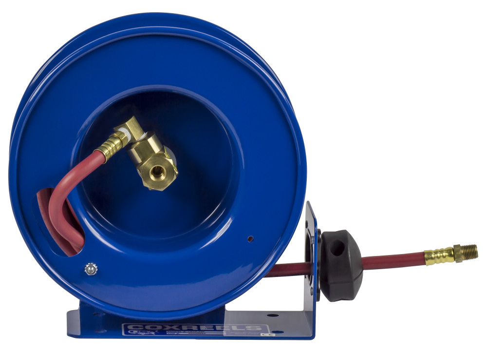 Coxreels Compact Spring Driven Hose Reel 1/4″ x 25′ 300PSI - Ascmtools